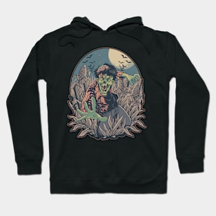 rise of the undead zombie Hoodie